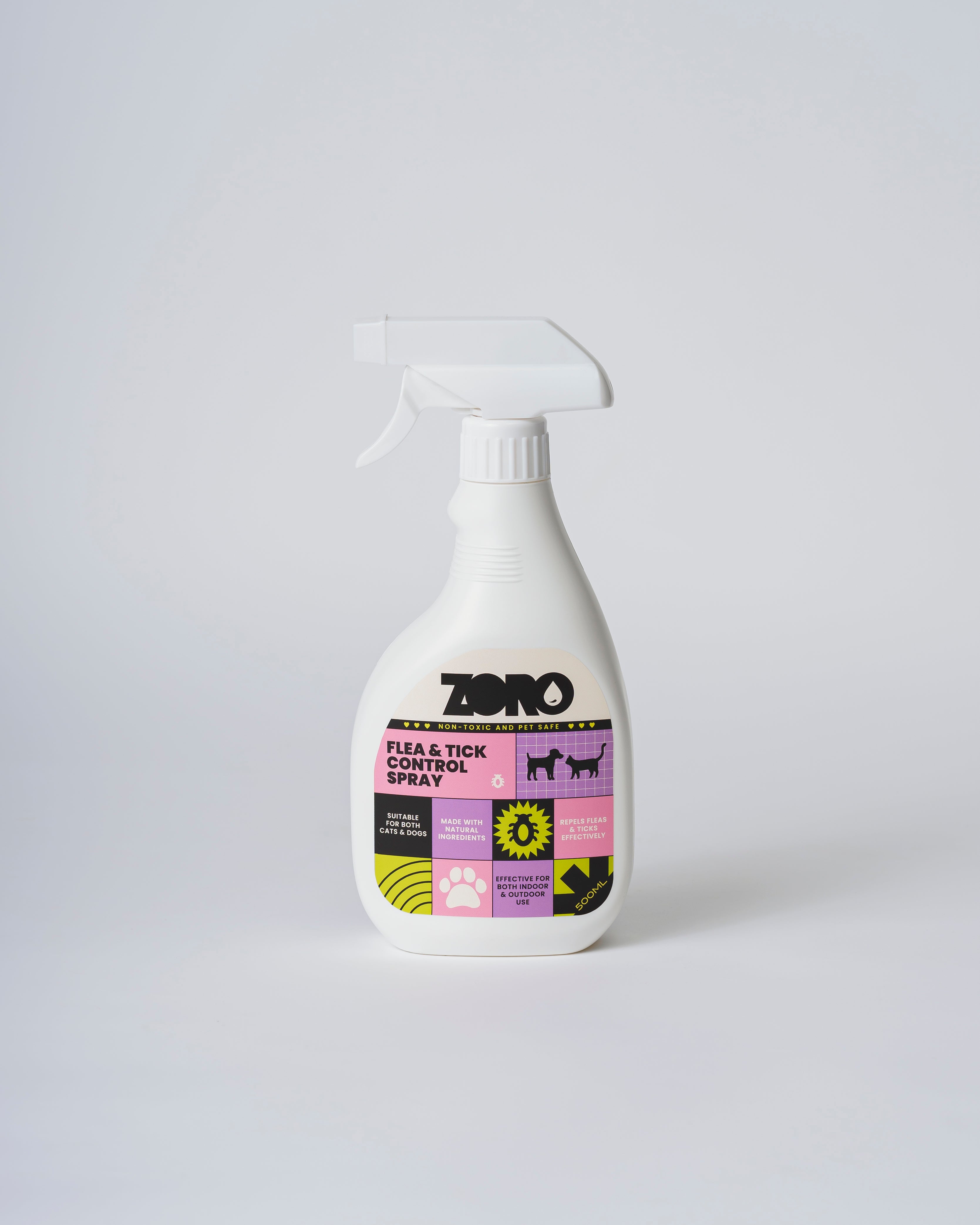 ZORO Flea Tick Control Spray 500ml ZORO